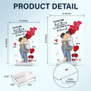 Couple You Are The Best Thing Found On Internet - Gift For Couples - Personalized Vertical Rectangle Acrylic Plaque