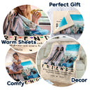 Custom Photo We Were Having Fun - Gift For Bestie - Personalized Fleece Blanket To Grow An Old Friend - Gift For Bestie - Personalized Fleece Blanket