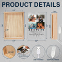 Custom Photo We Were Having Fun - Gift For Bestie - Personalized Picture Frame Light Box