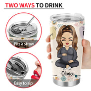 Pregnant Mom To Be - Pregnancy Gift For Mother - Personalized Tumbler