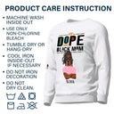 Dope Black Mom - Gift For Black Mom - Personalized Unisex Sweatshirt With Design On Sleeve