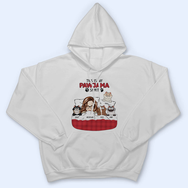 Cartoon Pet Lovers My Pawjama - Gift For Pet Lovers - Personalized T Shirt