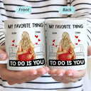 Started With A Message - Gift For Couple - Personalized Mug