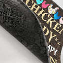 A Crazy Chicken Lady Live Here Farm Chicken - Personalized Custom Doormat