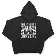 Custom Photo Dope Black Dad - Gift For Father - Personalized T Shirt