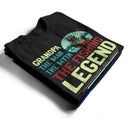 L'Homme, le Mythe, la Légende de la Pêche - Cadeau pour Père et Grand-Père - T-shirt Personnalisé