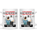 Backside Better Than Being Your Mother Father - Personalized Mug