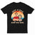Just A Dad And His Girl Flat Art - Personalized T Shirt