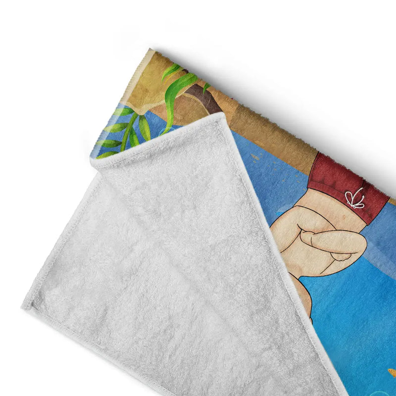 Alphabet Name Kid - Personalized Beach Towel