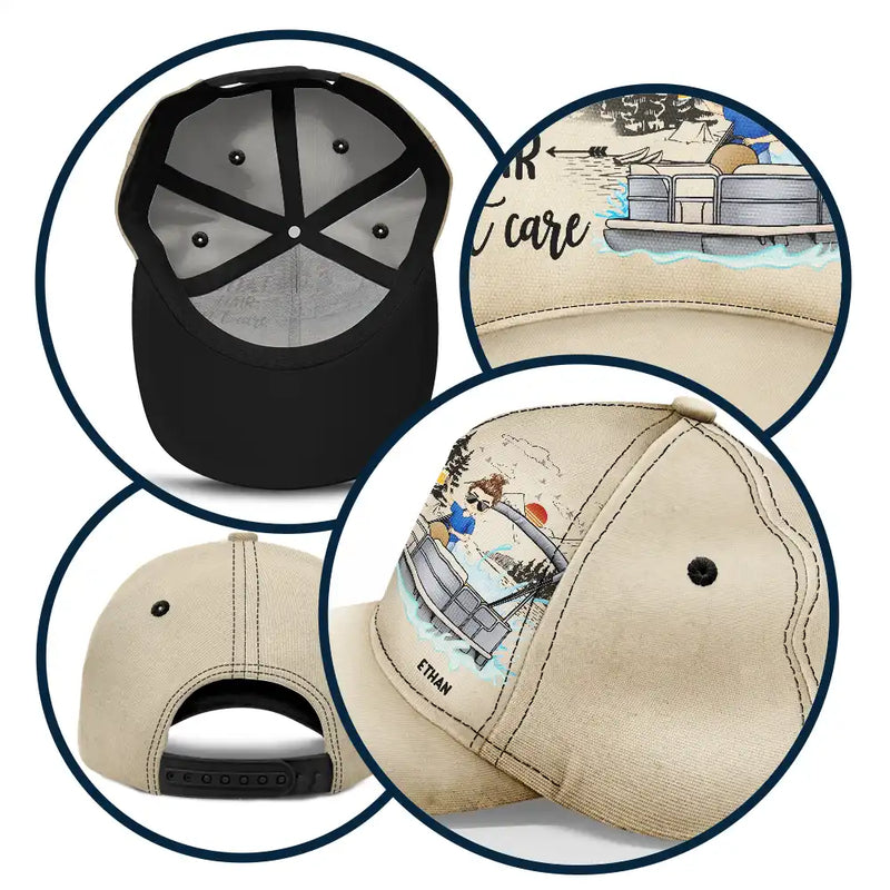 Boat Hair Don't Care - Personalized Classic Cap