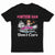 Pontoon Queen Captain Pontoon Hair Don't Care - Personalized T Shirt