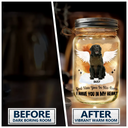 Memorial, Pet Lovers - Custom Photo Your Light Will Always Shine In My Heart - Personalized Mason Jar Light