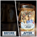 Memorial - Custom Photo I'm Always With You Memorial - Personalized Mason Jar Light
