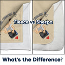 Gift For Couples, Gift For Husband, Gift For Wife, Gift For Boyfriend, Gift For Girlfriend - Sexy Couple Kissing Cuddling Blanket - Personalized Fleece Blanket, Sherpa Blanket