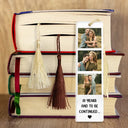 Custom Photo Book Lovers Yourself, Couple, Family, Bestie - Personalized Acrylic Bookmark