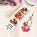 Custom Photo Book Lovers Yourself, Couple, Family, Bestie - Personalized Acrylic Bookmark