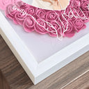 Gift For Couples, Gift For Wife, Gift For Girlfriend - Custom Photo My Missing Piece - Personalized Flower Shadow Box