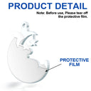 Baby Sleeping On The Moon First Christmas 3D Effect - Personalized Custom Shaped Acrylic Ornament