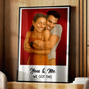 Gift For Wife,Gift For Husband,Gift For Couples,Gift For Girlfriend,Gift For Boyfriend,Funny,Family,Gift For Sibling - Custom Photo Caricature Funny Couple Family I'm Yours No Returns - Personalized Poster
