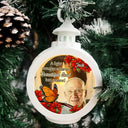 Christmas,Memorial,Custom Photo,Family,Sad - Custom Photo A Light Remains Where A Beautiful Soul Has Passed - Personalized Candlelight Lantern Ornament