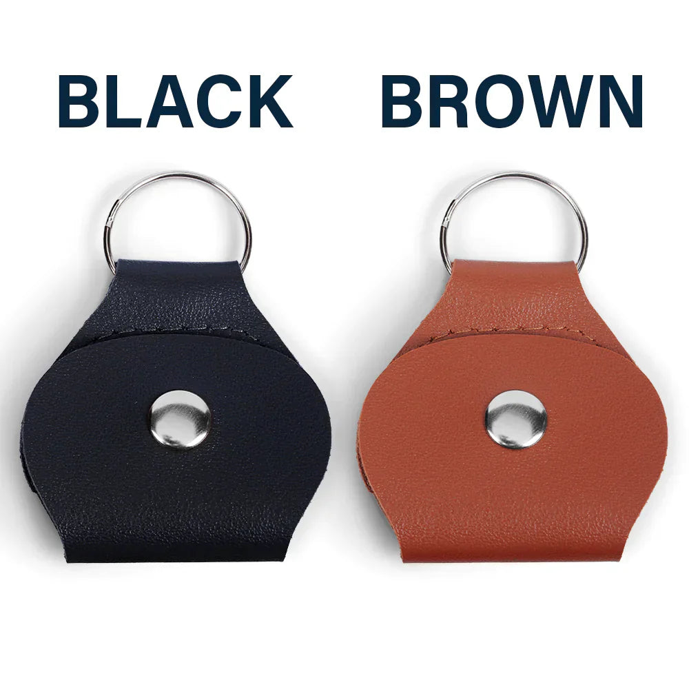 Custom Photo In Case You Need A Little Reminder - Personalized Leather Pocket Hug