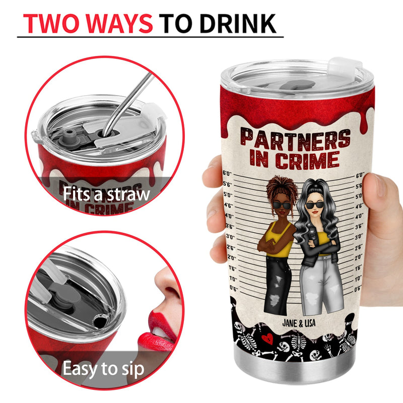 Ready With A Shovel - Gift For Bestie - Personalized Tumbler