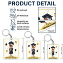 Behind You All Your Memories - Graduation Gift - Personalized Acrylic Keychain