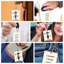 Behind You All Your Memories - Graduation Gift - Personalized Acrylic Keychain