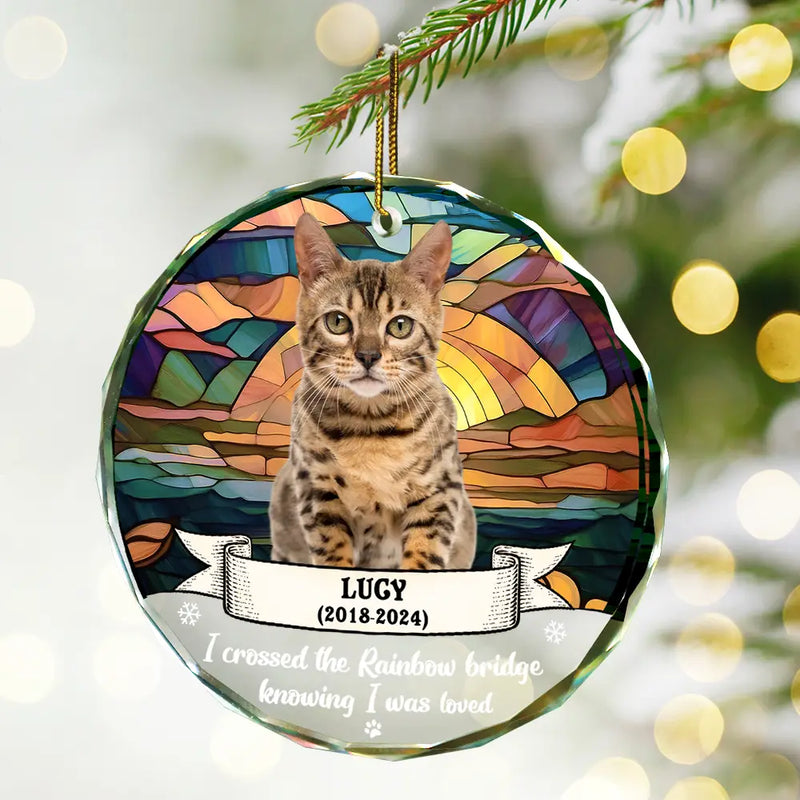 Photo personnalisée « Tu étais mon préféré », « Bonjour » et « Au revoir » le plus dur – Ornement en verre rond personnalisé 