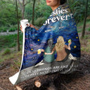 Our Memories Are Countless Our Friendship Is Endless - Personalized Fleece Blanket, Sherpa Blanket