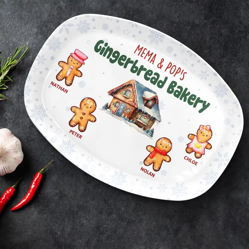 Gift For Grandparents, Parents - Grandma's Grandpa's Mom's Dad's Perfect Batch New Version - Personalized Plate