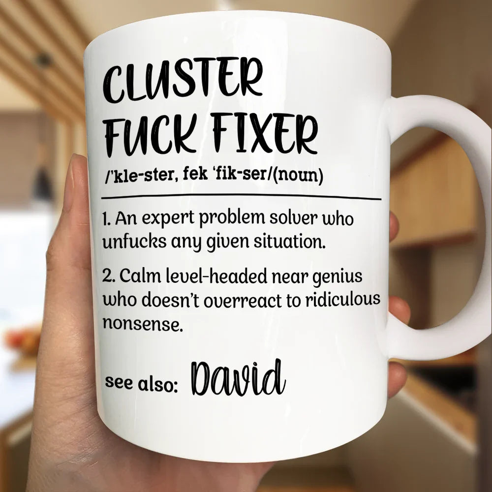 Gifts For Colleagues - Coworker Funny Office Mug - Personalized Mug