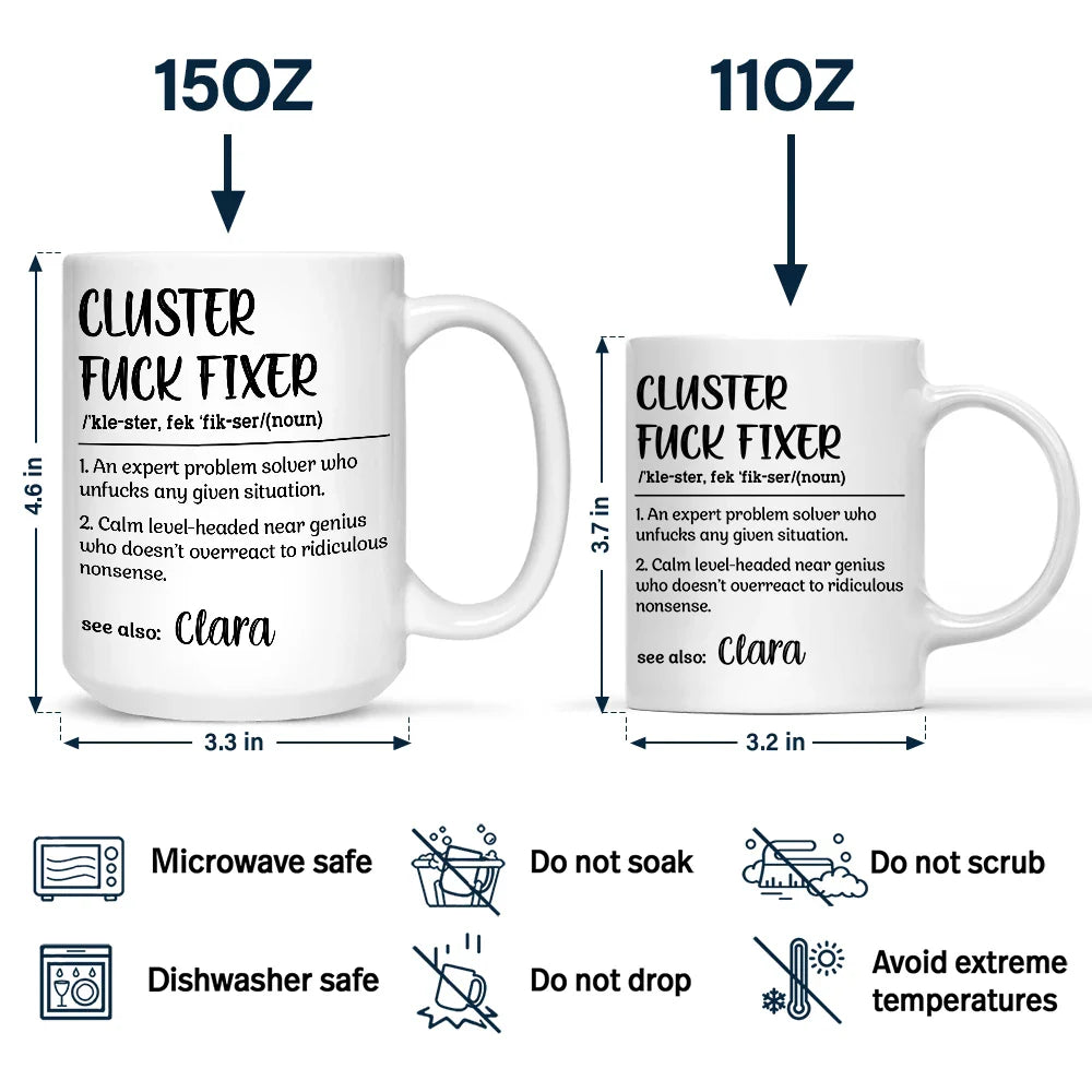 Gifts For Colleagues - Coworker Funny Office Mug - Personalized Mug