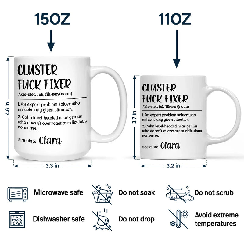 Gifts For Colleagues - Coworker Funny Office Mug - Personalized Mug