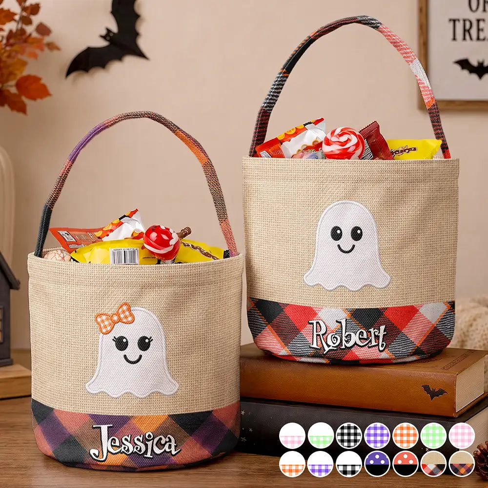 Halloween Boo Crew - Personalized Trick Or Treat Bag