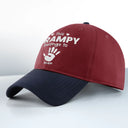 Gift For Father,Gift For Grandpa,Happy,Icon - Handprints This Papa Grandpa Belongs To - Personalized Embroidered Two Tone Cap