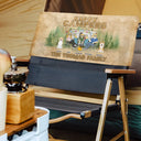 Happy Campers - Personalized Folding Chair Cover