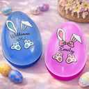 Easter,Happy,Gift For Kids,Parents - Happy Easter Baby Kid - Personalized Fillable Egg