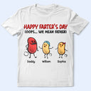 Gift For Grandpa, Gift For Father, Funny - Happy Farter's Day - Personalized T Shirt