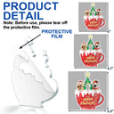 Pet Lovers,Pet Mom,Pet Dad,Pet Couple,Cat Lovers,Cat Mom,Cat Couple,Cat Dad,Dog Lovers,Dog Mom,Dog Dad,Dog Couple,Gift For Women,Gift For Men,Gift For Husband,Gift For Wife,Gift For Boyfriend,Gift For Girlfriend,Gift For Yourself,Happy,Christmas - Happy Pawlidays 3D Effect Dog Cat Christmas - Personalized Custom Shaped Acrylic Ornament