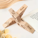 Gift For Yourself,Gift For Women,Gift For Men,Reading,Happy - Head In The Clouds Nose In A Book - Personalized Thumb Page Holder