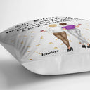 Gift For Bestie, Old Best friends, Gift For Sisters, Happy - Here's To Another Year Of Us The Besties Times - Personalized Pillow