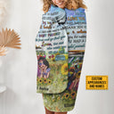 Couverture hippie « BFF Bestie When Times Get Hard » personnalisée, couverture BFF, cadeau pour amis