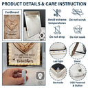 Mom - Children, Gift For Mother, Love - Hold Us Together - Personalized LED Mirror Frame Lamp