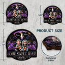 Parents, Family, Love, Happy - Home Sweet Home Family - Personalized LED Light Wooden Plaque