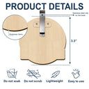 Parents, Family, Love, Happy, Gift For Father - Home Sweet Home Family - Personalized Custom Shaped Car Visor Clip