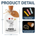 Gift For Mother, Gift For Grandma, Love - Hope Everytime You Light This Up Mom - Personalized Short Bottle Light