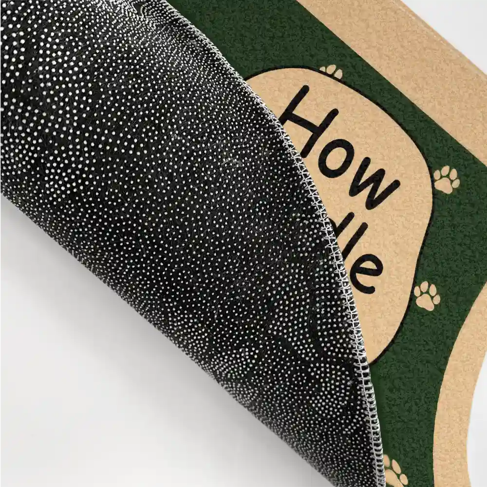 Dog Lovers, Dog Mom, Dog Dad, Happy - How Doodle You Do - Personalized Doormat