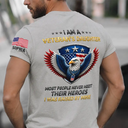 Veteran,Gift For Son,Gift For Men,America 250th,Independence Day,Gift For Yourself,Happy,Proud - I Am A Veteran’s Son Daughter - Personalized T Shirt