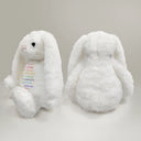 Gift For Kids,Happy - I Am Kind I Am Smart - Personalised Soft Toy Bunny